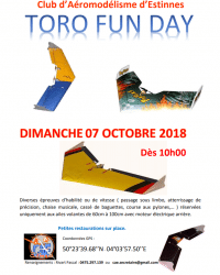 Journée ailes volantes au club d’Aéromodélisme Estinnois dimanche 7 octobre