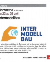 Salon du modélisme de Dortmund 2020